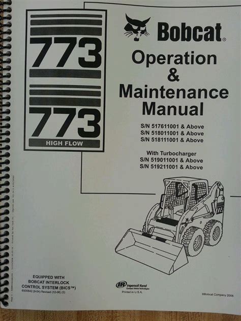 bobcat 773 turbo skid steer specs|bobcat 773 operators manual.